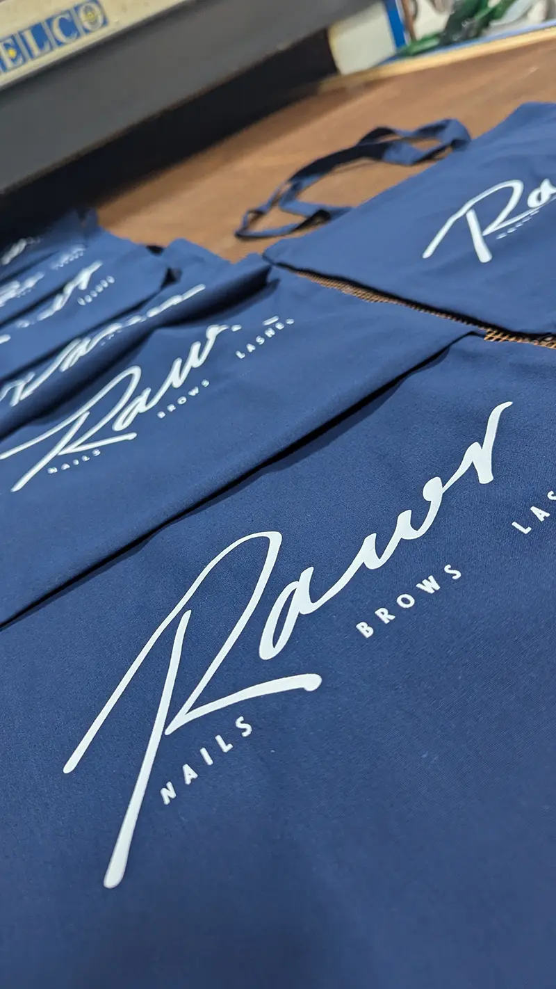 Example custom printed bag