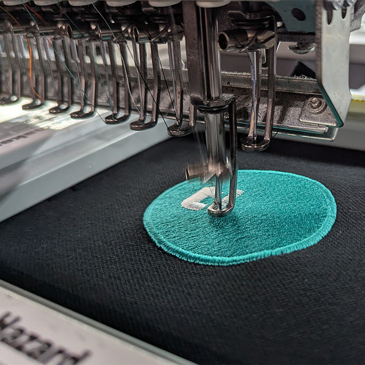 Embroidery detail